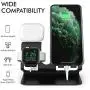 AhaStyle 3 in 1 Charging Stand Dock Aluminum Desktop Holder for Cell Phone, AirPods Pro/AirPods 2/ AirPods and Apple Watch Series 5/4/3/2/1(Rose Gold) AhaStyle 3 in 1 Charging Stand Dock Aluminum Desktop Holder for Cell Phone, AirPods Pro/AirPods 2/ AirPods and Apple Watch Series 5/4/3/2/1(Rose Gold)