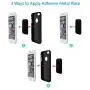 Universal Metal Plate 8 Pack for Magnetic Phone Car Mount Holder Cradle with Adhesive (Compatible with Magnetic Mounts) - 4 Rectangle and 4 Round, Black Universal Metal Plate 8 Pack for Magnetic Phone Car Mount Holder Cradle with Adhesive (Compatible with Magnetic Mounts) - 4 Rectangle and 4 Round, Black