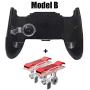 USB Game Controller, Moible Controller Gamepad Free Fire L1 R1 Triggers Mobile Game Pad Grip Joystick for Android Phone-Model B-
