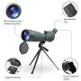 YVELINES Newest 25-75x75 Spotting Scope with Tripod, Carrying Bag Smartphone Adapter Waterproof Metal Base BAK4 Angled Scope Optics Zoom 52-94ft/1000m for Bird Watching Wildlife Scenery Outdoor YVELINES Newest 25-75x75 Spotting Scope with Tripod, Carrying Bag Smartphone Adapter Waterproof Metal Base BAK4 Angled Scope Optics Zoom 52-94ft/1000m for Bird Watching Wildlife Scenery Outdoor