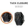 URBAN ARMOR GEAR UAG Compatible with Apple Watch 40mm 38mm Series 5/4/3/2/1 Silicone Band Scout [Black] Slim Adjustable Waterproof Sporty Replacement Watch Strap