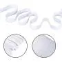 Elastic Bands for Sewing 1/4 Inch Elastic String Cord, Heavy Stretch Kint Elastic for Sewing, Crafts Elastic Rope for DIY Sewing Craft (White, 17 Yards) Elastic Bands for Sewing 1/4 Inch Elastic String Cord, Heavy Stretch Kint Elastic for Sewing, Crafts Elastic Rope for DIY Sewing Craft (White, 17 Yards)