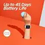 Amazfit BIP smartwatch by Huami with All-Day Heart Rate & Activity Tracking, Sleep Monitoring, GPS, 30-Day Battery Life, Bluetooth (Cinnabar Red), One Size Amazfit BIP smartwatch by Huami with All-Day Heart Rate & Activity Tracking, Sleep Monitoring, GPS, 30-Day Battery Life, Bluetooth (Cinnabar Red), One Size
