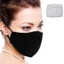 Facial Protection Filtration 95%, Anti-Fog, Dust-Proof With activated carbon filter Adjustable Headgear Nose wire Full Face Protection Masks