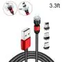 Magnetic Charging Cable, AMZLIFE 3 in 1 360°& 180°Rotation Magnetic Phone USB Cable Compatible with Mirco USB, Type C Smartphone and iProduct Device (1 Pack 3.3 ft) Magnetic Charging Cable, AMZLIFE 3 in 1 360°& 180°Rotation Magnetic Phone USB Cable Compatible with Mirco USB, Type C Smartphone and iProduct Device (1 Pack 3.3 ft)