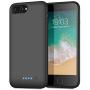 Battery Case for iPhone 8plus/7plus/6 Plus/6s Plus, Upgraded [8500mAh] Protective Portable Charging Case Rechargeable Extended Battery Pack for Apple iPhone 8plus/7plus/6 Plus/6s Plus(5.5) - Black