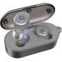 TOZO T10 Bluetooth 5.0 Wireless Earbuds with Wireless Charging Case IPX8 Waterproof TWS Stereo Headphones in Ear Built in Mic Headset Premium Sound with Deep Bass for Sport Gray(Renewed)