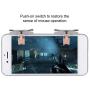 125 Mobile Game Controller, Mobile Phone Aim Button Shooter Phone Game Pad Game Controller, Trigger Joystick for Cell Phone Games