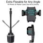 Cup Phone Holder for Car, Universal Adjustable Gooseneck Car Cup Holder Phone Mount for Cell Phone iPhone 11 Pro/X/Xs/XR/Xs Max/8/8Plus/7/6s/SE,Galaxy S10/S9/S8/S7/Note 8 9