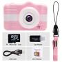 Joytrip Kids Digital Camera 3.5 Inch Screen Mini Rechargeable Toy Camera Gifts for Kid Boys & Girls Ages 4-12 Child Selfie Camera Camcorder(Pink) …