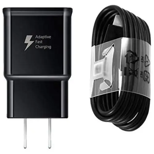 Adaptive Fast Charger Compatible Samsung Galaxy S9 S9 Plus S8 S8+ S10 S10e Note 8 Note 9, Wall Charger Adapter Block with USB Type C Cable Kit Adaptive Fast Charger Compatible Samsung Galaxy S9 S9 Plus S8 S8+ S10 S10e Note 8 Note 9, Wall Charger Adapter Block with USB Type C Cable Kit