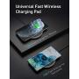Seneo Holife 7.5W Qi Fast iPhone Wireless Charger for iPhone SE/11/11 Pro Max/XR/XS/X/8/8P/Airpods Pro, 10W Wireless Charging Pad for Samsung Galaxy Note10/10+/Note9/8, S20/S10/S9,15W for LG V30/V40