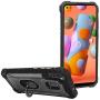 CELZEN - for Samsung Galaxy A11 (SM-A115) - Aluminum Metal Phone Case with Stand - ZY0 Gray