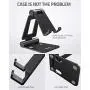 Nulaxy A4 Cell Phone Stand, Fully Foldable, Adjustable Desktop Phone Holder Cradle Dock Compatible with Phone 11 Pro Xs Xs Max Xr X 8, iPad mini, Nintendo Switch, Tablets (7-10"), All Phones Nulaxy A4 Cell Phone Stand, Fully Foldable, Adjustable Desktop Phone Holder Cradle Dock Compatible with Phone 11 Pro Xs Xs Max Xr X 8, iPad mini, Nintendo Switch, Tablets (7-10"), All Phones