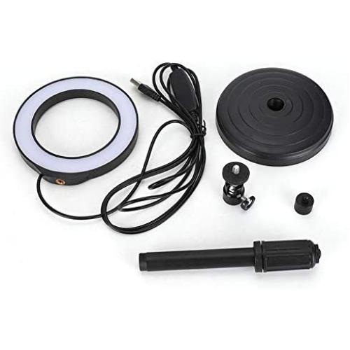 Yosoo Mobile Phone Live Photography Selfie Lamp Stepless Dimming LED Ring Fill Lights