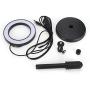 Yosoo Mobile Phone Live Photography Selfie Lamp Stepless Dimming LED Ring Fill Lights