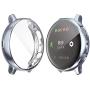 Fvlerz for Samsung Galaxy Watch Active 2 Screen Protector 40mm,All-Around TPU Anti-Scratch Case Soft Protective Bumper Cover for Samsung Galaxy Watch Active 2 Smartwatch (Black+Gray, 40mm)