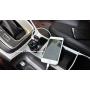 Handsfree Call Car Charger,Wireless Bluetooth FM Transmitter Radio Receiver,Mp3 Music Stereo Adapter,Dual USB Port Charger Compatible for All Smartphones,Samsung Galaxy,LG,HTC,etc.