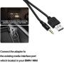 YOOSEN Bluetooth Adapter Streaming Cable for BMW Mini Cooper Media Inerface MMI System Pair USB Android iPhone iPad iPod Touch Smartphone etc