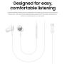 Samsung Corded Type-C Earphones, White (EO-IC100BWEGUS)