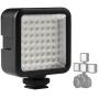 ULANZI Video Stabilizing Handle Grip Kit,U-Grip Pro + by-MM1 Microphone + W49 LED Video Light + Phone Clip for iPhone 11 Pro Max X XS 8 Plus Samsung Google Smartphone Gopro 8 Canon Nikon Sony Cameras