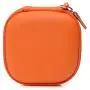 Bright Orange Protective Case for Bose SoundLink Micro Bluetooth Speaker, Best Color and Shape Matching, Featured Secure and Easy Pulling Out Strap Design, Mesh Pocket for Cable and accessorie