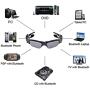 Leaden Wireless Bluetooth MP3 Sunglasses Polarized Lenses Music Sunglasses V4.1 Stereo Handfree Headphone for iPhone Samsung Most Smartphone or PC (Black)