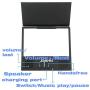 Screen Magnifier Bluetooth Speaker Screen Magnifier 3D HD Mobile Video Phone Magnifier Mobile Phone Projector Mobile Phone for Android and All Smartphones Universal Models