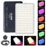 VIJIM VL120 LED Video Light on Camera, Rechargeable 120 LED with Soft Light Cover and 6 Color Gels,3200K-6500K Bi-Color Dimmable,CRI95+, Built-in 3100mAh Battery,Ultra-Thin for Canon Nikon Sony Camera VIJIM VL120 LED Video Light on Camera, Rechargeable 120 LED with Soft Light Cover and 6 Color Gels,3200K-6500K Bi-Color Dimmable,CRI95+, Built-in 3100mAh Battery,Ultra-Thin for Canon Nikon Sony Camera