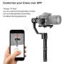 Zhiyun Crane V2 Handheld Gimbal Stabilizer for Mirrorless DSLR for Sony A7 Panasonic LUMIX Nikon Canon - US Warranty