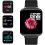 feifuns Smart Watch,Fitness Tracker with Heart Rate/Blood Pressure/Oxygen Monitor,1.3" Waterproof Health Exercise Watch Sleep Monitor Step Calorie Counter Fitness Watch for Men Women