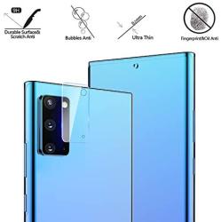 FilmHoo Screen Protector for Samsung Galaxy Note 20 Camera Lens Protector Tempered Glass, HD Clear Ultra Slim 9H Anti-Scratch Bubble Free [Case Friendly][6.7 Inch](4 Pack)