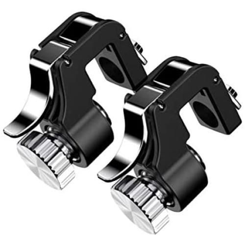 Ttzz Metal Smart Phone Mobile Gaming Trigger for Mobile Gamepad Fire Button Aim Key L1 R1 Shooter Controller Black