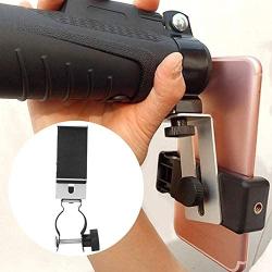 Enrilior Aluminium Alloy Universal Mobile Phone Support Holder Cellphone Photography Bracket Special for Telescope/Microscope