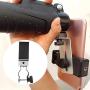 Enrilior Aluminium Alloy Universal Mobile Phone Support Holder Cellphone Photography Bracket Special for Telescope/Microscope