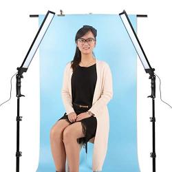 GIJUANRING LED Photography Dimmable Lighting Kit, 5600K Photo Studio Led Light Kit with Tripod Stand for Portrait Video and Shooting