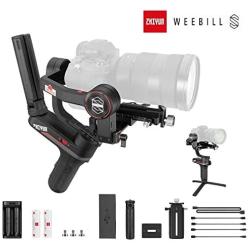 Zhiyun Weebill S Compact Gimbal Stabilizer for DSLR & Mirrorless Camera Sony A7M3 A7III A7R3 with 24-70mm GM Len Nikon Z6 Z7 Panasonic GH5 GH5s Canon 5D4 5D3 EOS R BMPCC 4K 3-Axis Handheld Weebills