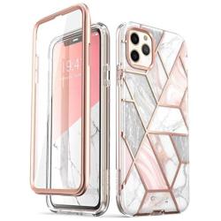 i-Blason Cosmo Series Case for iPhone 11 Pro 5.8 inch, Slim Full-Body Stylish Protective Case with Built-in Screen Protector (Marble)