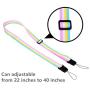 Sunmns Camera Neck Shoulder Strap Compatible with Fujifilm Instax Mini 11/9/ 8/90/ 8+/ 7s Instant Film Camera, Rainbow