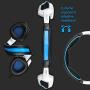 Sades SA920 3.5mm Wired Stereo Gaming Over Ear Headset with Microphone and Revolution Volume Control for Xbox One / Xbox 360 / PS4 / PC /Cell phones / iPad (Black/White)