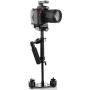 YaeCCC S60 Handhold Camera Stabilizer 24"/60cm with Quick Release Plate 1/4 and 3/8 Screw Compatible for Nikon, Canon, Sony, Panasonic-Up to 6.61/3kg