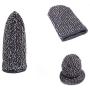 GuangTouL 8 Pcs Mobile Game Finger Sleeve Controller Finger Sleeve Compatible with PUBG Mobile Game Controller Sensitive Shoot and Aim Keys for Android iOS Joysticks PUBG Knives Out Rules of Survival
