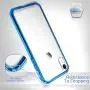 Mkeke Compatible with iPhone XR Case,Clear Anti-Scratch Shock Absorption Cover Case for iPhone XR… (Blue)