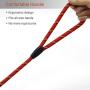 Coolrunner Durable Dog Slip Rope Leash, 5 FT Dog Training Leash, Strong Slip Lead, Standard Adjustable Pet Slipknot Nylon Leash for Small Medium Dogs(10-80 lb)