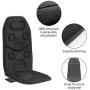 COMFIER Massage Seat Cushion with Heat - 10 Vibration Motors, 3 Heating Pad, car Back Massager for Chair, Massage Chair Pad for Back Pain Relief car and Home Office use