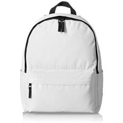 AmazonBasics Classic Backpack, White - 4-Pack