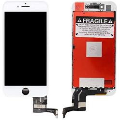 Screen Replacement for iPhone 7 4.7", LCD Touch Display Screen Digitizer Frame Assembly Replacement with Repair Tool Set (White)