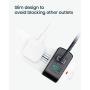 USB Charger, RAMPOW Quick Charge 3.0 39W Dual Port USB Wall Charger with Foldable Plug, Fast Charger Compatible with iPhone 11/Xs/XS Max/XR/X/8, iPad, Samsung, HTC, LG and More