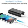 SHARLLEN iPhone Charger Cable 5Pack (3FT/6FT/10FT) Lightning Cable Long USB Fast Charging & Syncing iPhone Data Cable Wire iPhone Charging Cord Compatible iPhone11/XS/MAX/XR/X/8/7/6/iPad/iPod (White)