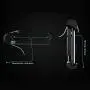 ROWEQPP Electronic Product 2pcs/Set Gaming Trigger Left+Right Winner Winner Chicken Dinner Black Plastic Gamepad Handle for Mobile Phone ROWEQPP Electronic Product 2pcs/Set Gaming Trigger Left+Right Winner Winner Chicken Dinner Black Plastic Gamepad Handle for Mobile Phone